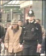 Policeman in Exeter