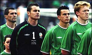 Roy captains and plays his last match for Ireland