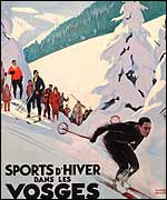Roger Broders, Sports d'Hiver dans les Vosges, circa 1930 (Christie's Images 2003 ltd)