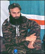 Chechen warlord Shamil Basayev