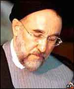Iranian President Mohammad Khatami