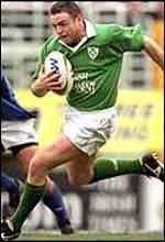 Ireland centre Rob Henderson