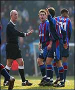 Referee Dermot Gallagher rules out Palace's 