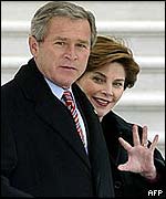 George and Laura Bush