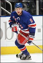 Pavel Bure of the New York Rangers