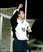 Scotland striker Don Hutchison