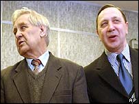 Anatoly Babkin and Viktor Danilchenko