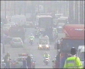 Charlene's funeral procession