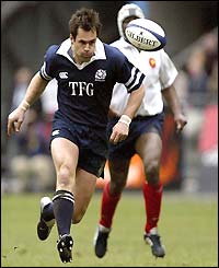 Kennyy Logan chases the ball upfield 