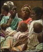 Queueing at Mchinji Children's hospital