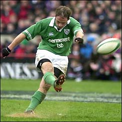 Humphreys grabs four penalties out of six and celebrates his 50th cap for Ireland