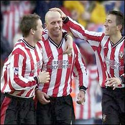 Marsden is congratulated