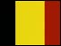 Belgian flag: Black, gold and red vertical stripes.