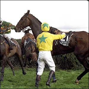 Some jockeys are forced to remount