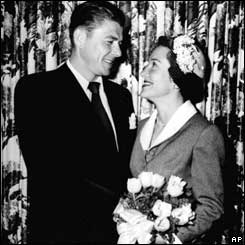 Ronald and Nancy Reagan married in 1952