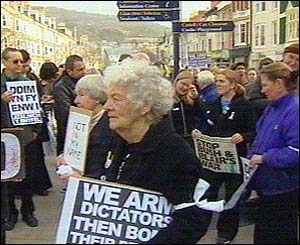 Aberystwyth town centre