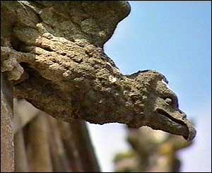 Gargoyle at Tyntesfield, near Bristol