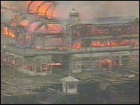 West Pier fire