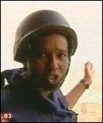 Close up of Rageh Omaar