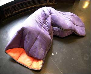 Gavin Turk's sculpture Nomad from 2003