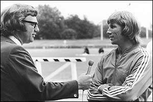 David Vine talks to Colin Bell of Manchester City 
