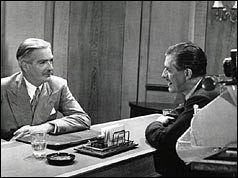 Sir Anthony Eden giving the 1951 party political broadcast