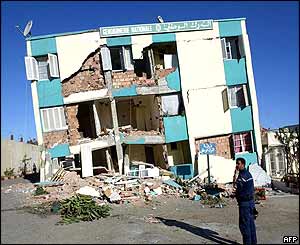 Gendarmes building in Corso, east of Algiers