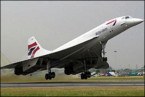 The supersonic jet cruises at around 1350 mph at an altitude of up to 60,000ft