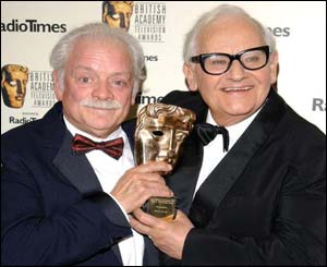David Jason and Ronnie Barker shared a laugh and memories