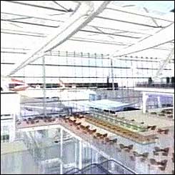 Graphics of what Terminal Five will look like