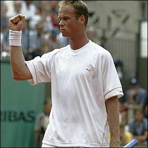 Netherland's Martin Verkerk defeats USA's Vincent Spadea