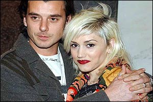 Gavin Rossdale and Gwen Stefani