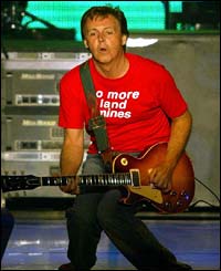 Paul McCartney in concert