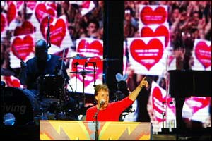 Paul McCartney in concert
