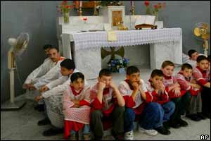Baghdad altar boys