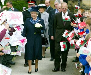 The Queen and Duke of Edinburgh