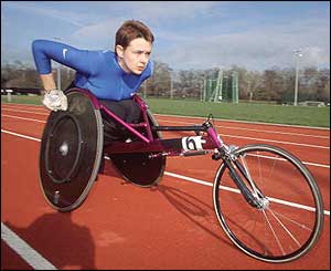 Tanni pushes herself to the limit in another training session