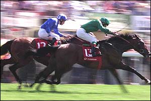 Johnny Murtagh and Sinndar in 2000