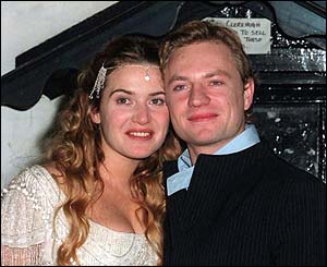 Kate Winslet and Jim Threapleton in 1999 