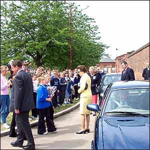 Princess Royal arrives