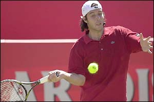 Grosjean dominates from the back of the court