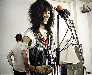 Swiss artist Franz Gertsch's representation of Patti Smitth 