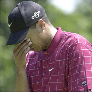 Tiger's title slips away as he completes a final round of 72 