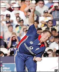 Darren Gough back in action for England