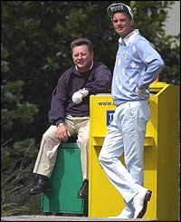 Ian Woosnam and Jesper Parnevik