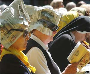 Members of the congregation