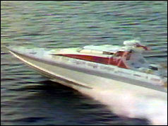 Virgin Challenger II powerboat