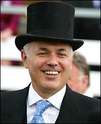 Conservative Party leader Iain Duncan-Smith is looking for a winner on the final day of the festival