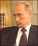 The Russian President, Vladimir Putin
