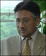 President of Pakistan, General Musharraf